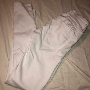 White Wax Jeans